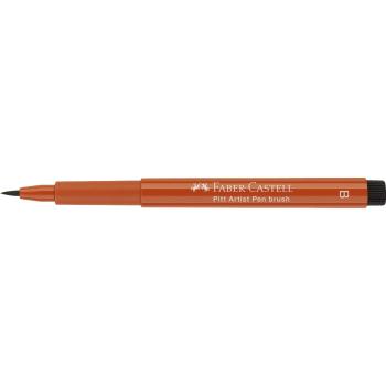 Preview: Faber-Castell Pitt Artist Pen Brush Tuschestift 188 rötel