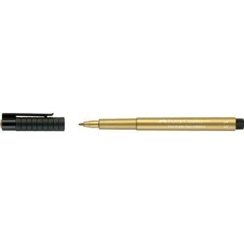 Preview: Faber-Castell Pitt Artist Pen Metallic 1.5 Tuschestift 250 gold