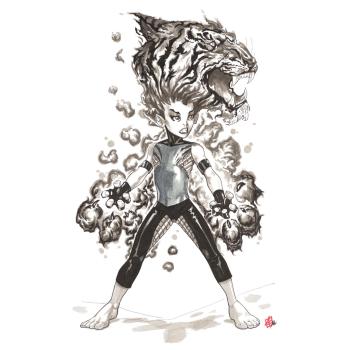 Preview: Faber-Castell Tuschestift Pitt Artist Pen 4er Etui Comic Shading Set grau