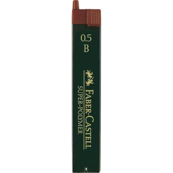Faber-Castell 12 Fein-Minen Super-Polymer 0.5 mm B