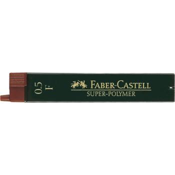 Preview: Faber-Castell 12 Fein-Minen Super-Polymer 0.5 mm F