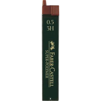 Faber-Castell 12 Fein-Minen Super-Polymer 0.5 mm 3H