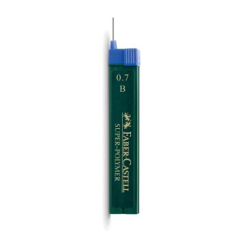 Faber-Castell 12 Fein-Minen Super-Polymer 0,7 mm B