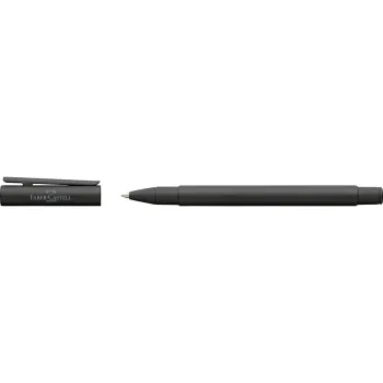 Preview: Faber-Castell Tintenroller Neo Slim Metall schwarz schwarz