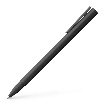 Preview: Faber-Castell Tintenroller Neo Slim Metall schwarz schwarz