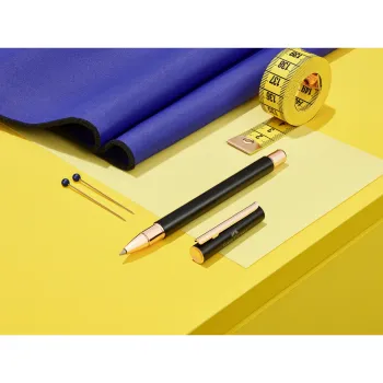 Faber-Castell Tintenroller Neo Slim Metall schwarz roségold