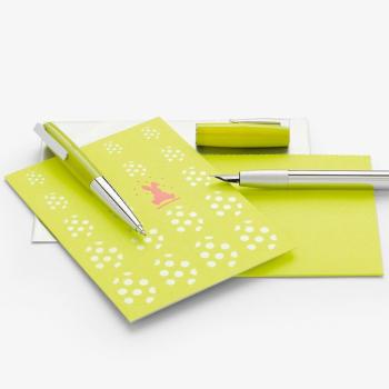 Preview: Faber-Castell Tintenroller Loom Piano limette