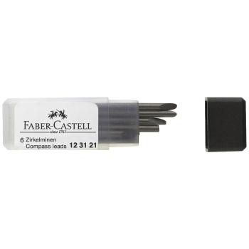 Faber-Castell Zirkelmine H 6 Stück Dose
