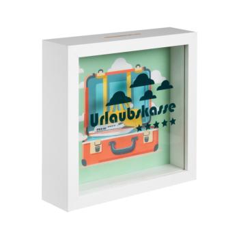Preview: Goldbuch Spardose Wunscherfüller mit Glasfront - Urlaubskasse