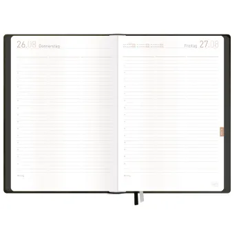 Preview: Häfft Organizer Maxi A4+ Day by Day Black-Edition 2027