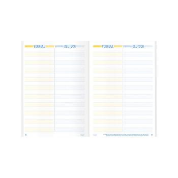 Preview: Häfft Schulstuff Vokabelheft A5 Lineatur 53 Union Jack