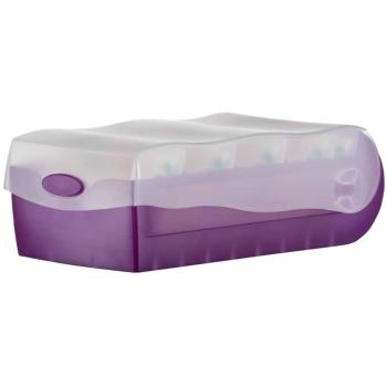Han Karteibox Croco A8 transluzent-lila