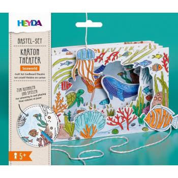 Heyda Bastel-Set Karton-Theater „Seaworld“