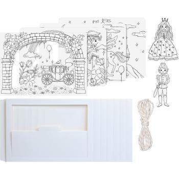 Preview: Heyda Bastel-Set Karton-Theater „Princess“
