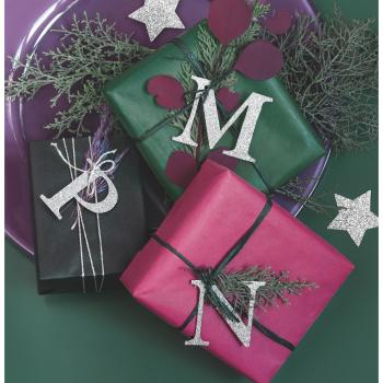 Preview: Heyda Glitterkarton A4 200g/m² silber