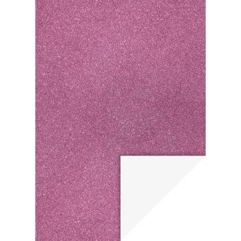 Heyda Glitterkarton A4 200g/m² rosa