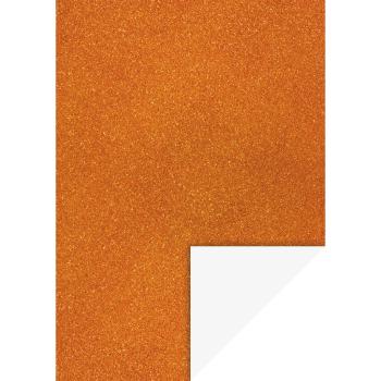 Heyda Glitterkarton A4 200g/m² orange