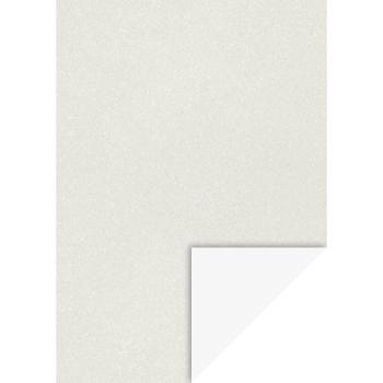 Heyda Glitterkarton A4 200g/m² weiß