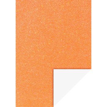 Heyda Glitterkarton A4 200g/m² neon orange