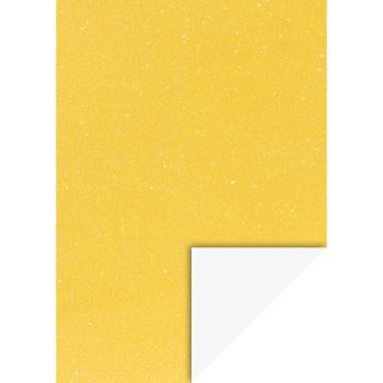 Heyda Glitterkarton A4 200g/m² irisierend gelb