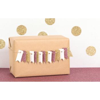 Preview: Heyda Glitterkarton Sortiment A4 200g/m² Light