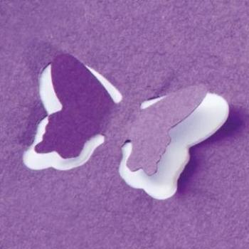 Preview: Heyda Motivstanzer klein Pop-Up Schmetterling