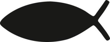 Preview: Heyda Motivstanzer klein Fisch