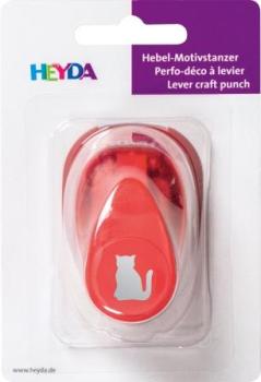 Preview: Heyda Motivstanzer klein Katze