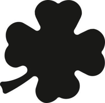 Preview: Heyda Motivstanzer klein Klee