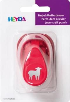 Preview: Heyda Motivstanzer klein Lamm