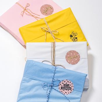 Preview: Heyda Seidenpapier 5 Blatt 50x70cm 20g/m² rosa