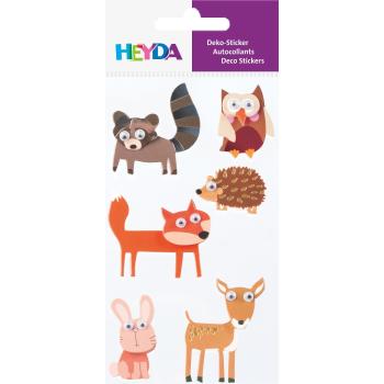 Preview: Heyda Sticker-Mix Waldbewohner