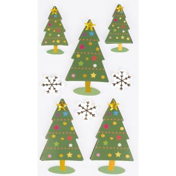 Heyda Sticker-Mix Weihnachtsbäume I