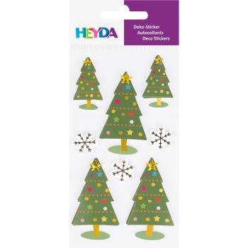 Preview: Heyda Sticker-Mix Weihnachtsbäume I