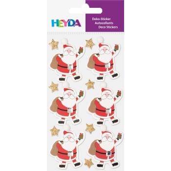 Preview: Heyda Sticker-Mix Nikoläuse