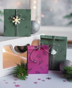 Heyda Tonpapier A4 130g/m² brombeer