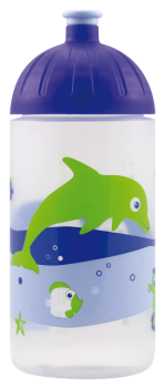 ISYbe Kinder-Trinkflasche 0,5L - Fische retro