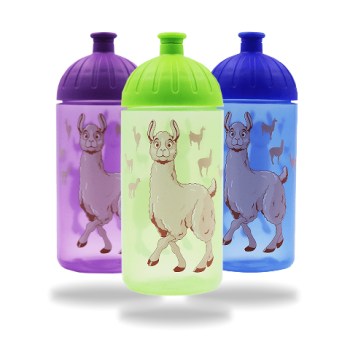 ISYbe Kinder-Trinkflasche 0,5L - Lama