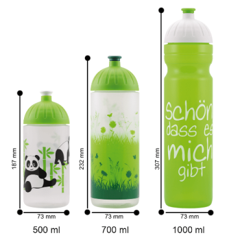 Preview: ISYbe Trinkflasche 1,0L - Britisch (Union Jack)