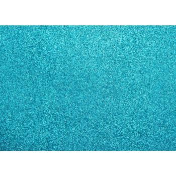Kangaro Glitterkarton 50 x 70 cm 300g/m² ozeanblau