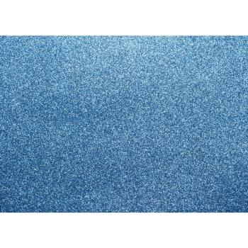 Kangaro Glitterkarton 50 x 70 cm 300g/m² chromblau