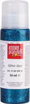 KNORRprandell Glitterfarbe Glitter Glue blau