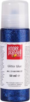 KNORRprandell Glitterfarbe Glitter Glue dunkelblau