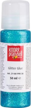 KNORRprandell Glitterfarbe Glitter Glue türkis