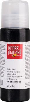 KNORRprandell Glitterfarbe Glitter Glue schwarz