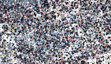 Preview: KNORRprandell Glitterfarbe Flaky Glue grau