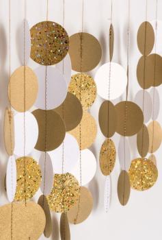 Preview: KNORRprandell Glitterfarbe Flaky Glue gold regenbogen