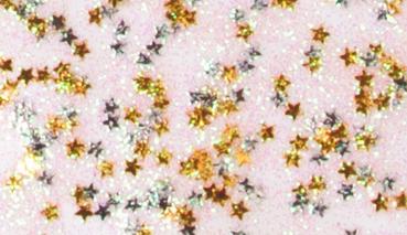 Preview: KNORRprandell Glitterfarbe Confetti Glue Sterne gold