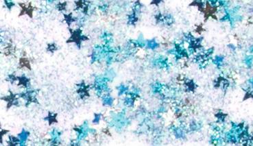 Preview: KNORRprandell Glitterfarbe Confetti Glue Sterne blau