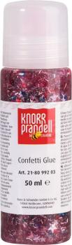 KNORRprandell Glitterfarbe Confetti Glue Sterne bunt